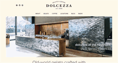 Desktop Screenshot of dolcezzagelato.com